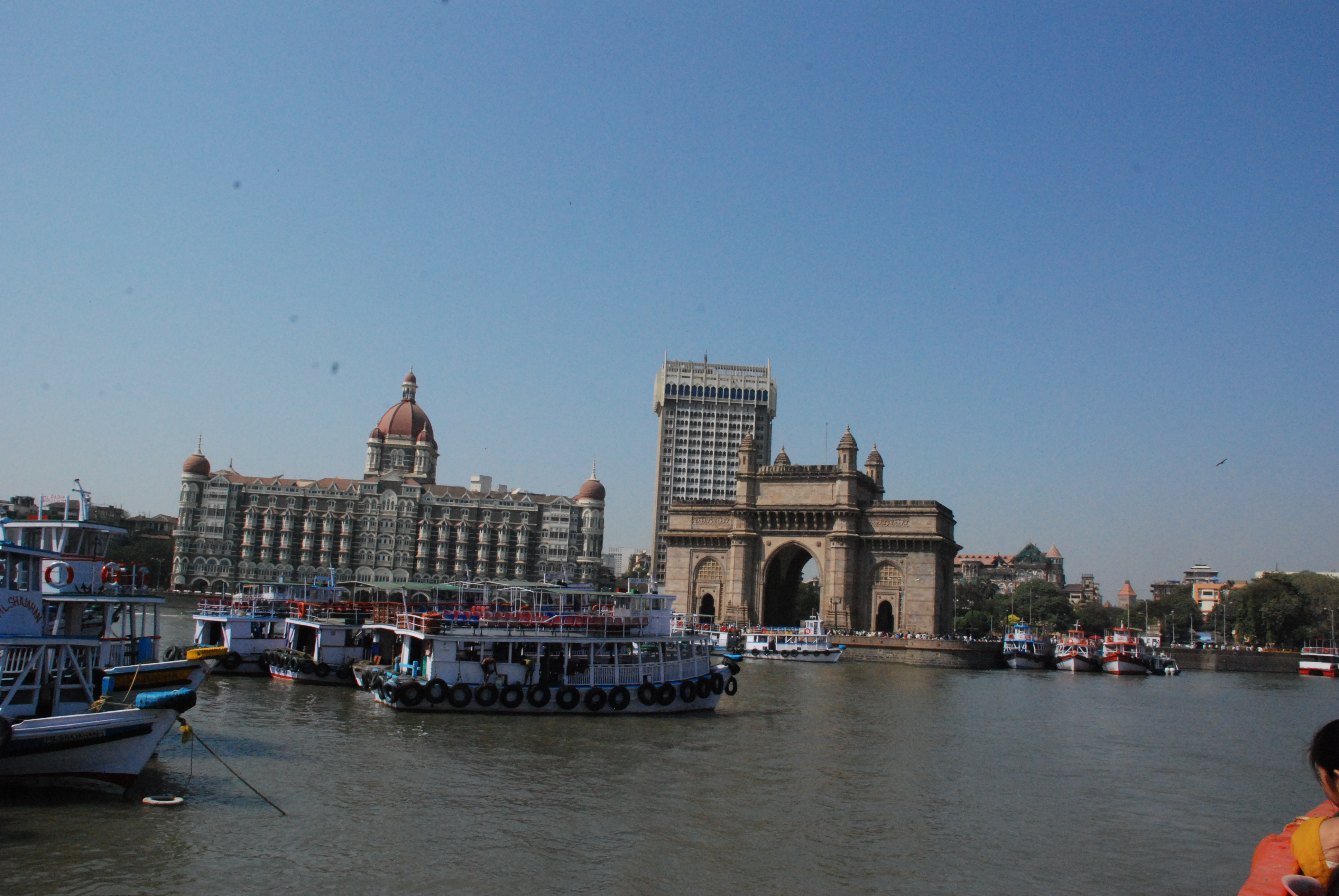 Gateway of India and Taj Mahal Palace Hotel, Mumbai.